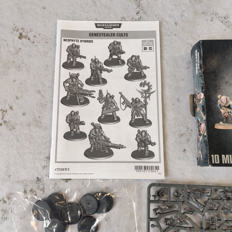 Warhammer 40k Genestealer Cults Neophyte Hybrids - In Box BD032