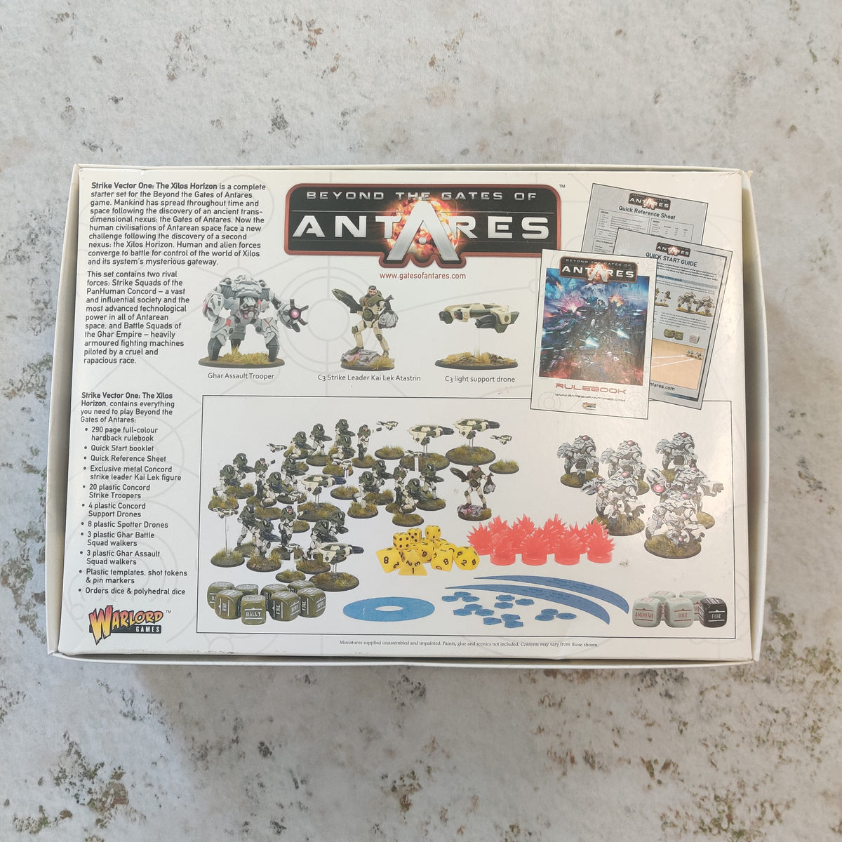 Beyond The Gates Of Antares – 12 Marcadores De Pin De Plástico Para Juegos De Estrategia Y Wargames