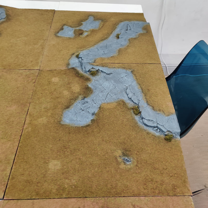 Warhammer Realm of Battle Board - Painted and Flocked with Case (No Clips) AB201