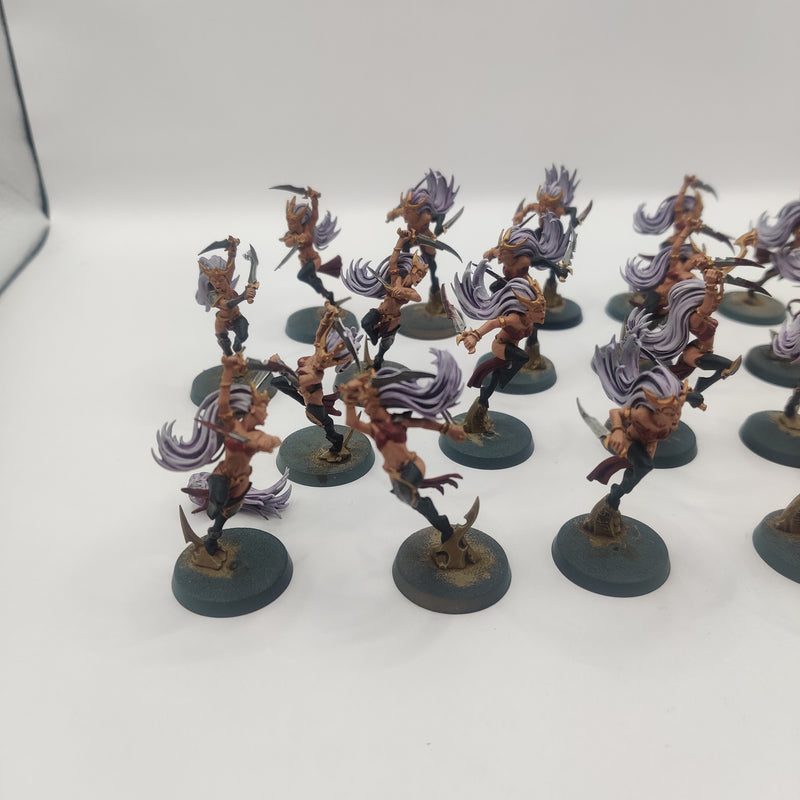 Age of Sigmar Daughters of Khaine Wyche Aelves x20 - Painted AF026