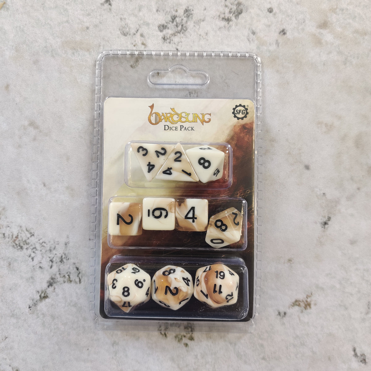 Bardsung Kickstarter Terrain, Gaming mat, Dice and Expansions SEALED BD192