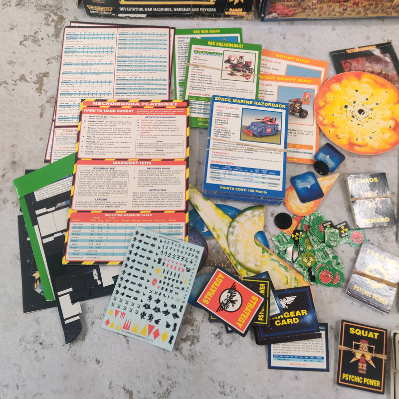 Warhammer 40k 2nd Edition Dark Millenium Box Set - Incomplete / No Book BD020