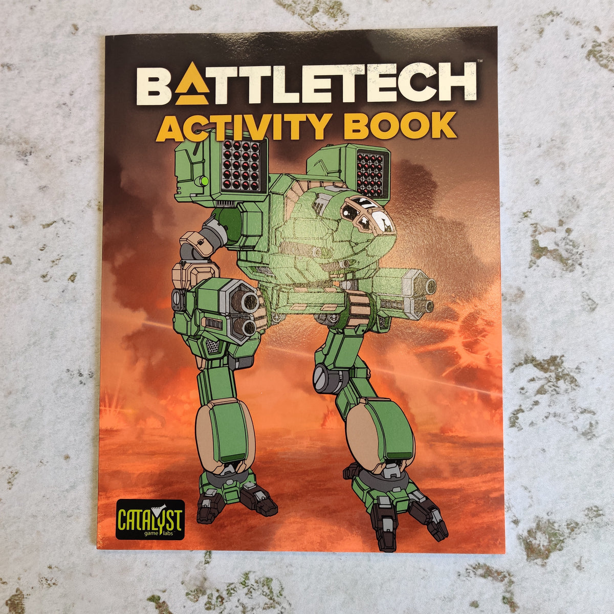 Battletech Activity Book - Unused AS295