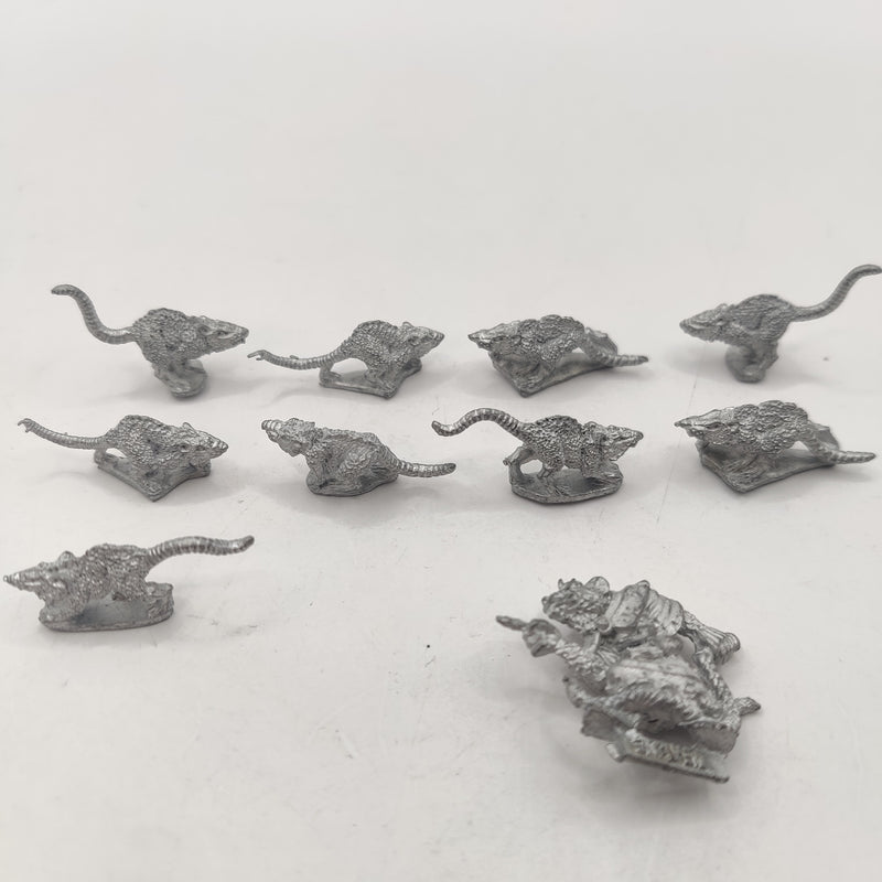 Warhammer Fantasy Skaven Packmaster and Rats x9 BA062