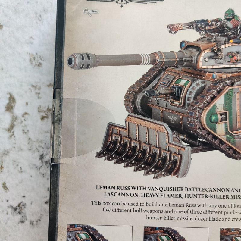 Horus Heresy Solar Auxilia Leman Russ Strike Tank - Damaged Box AV176