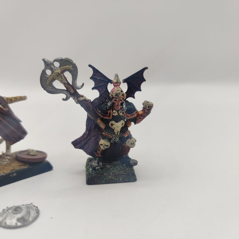 Warhammer Vampire Counts Wight Lord Mounted and on Foot - OOP AF009