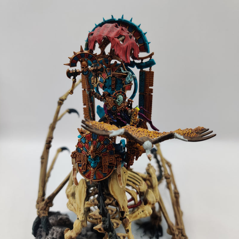 Tomb Kings of Khemri Liche Priest on Necrolith Bone Dragon - Painted AU069