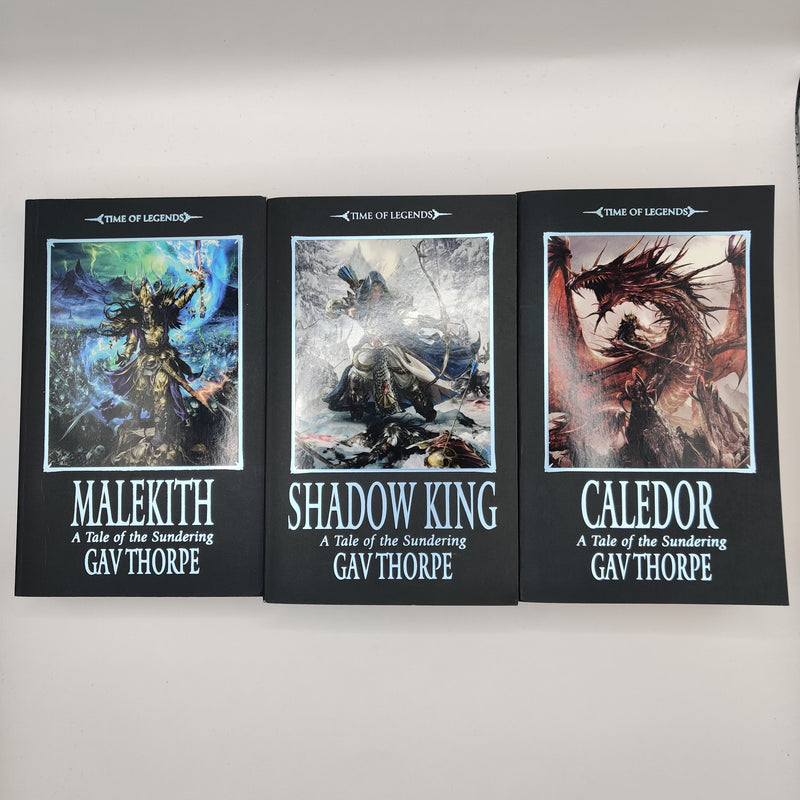 Warhammer The Sundering Trilogy - Malekith, Shadow King and Caledor AS282