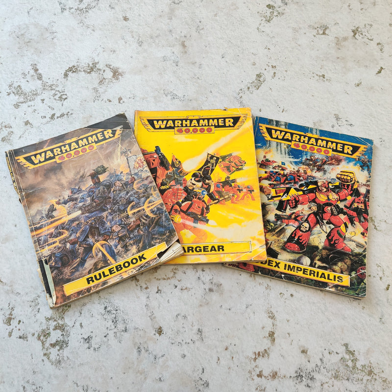 Warhammer 40k 2nd Edition Rulebooks Well Loved AS600