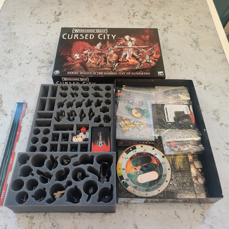 Warhammer Quest Cursed City with Foam Inserts AY222