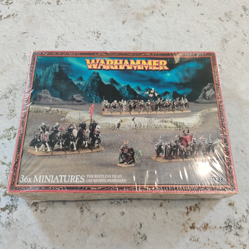 Warhammer Fantasy Vampire Counts The Restless Dead Army Box - SEALED AV126