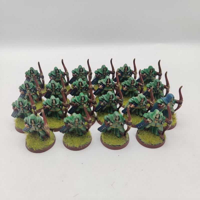 Warhammer the Old World Wood Elf Glade Guard x22 Painted BA015