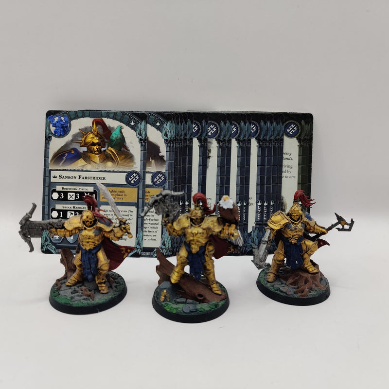 Warhammer Underworlds The Farstriders Warband inc Cards - Painted AI220