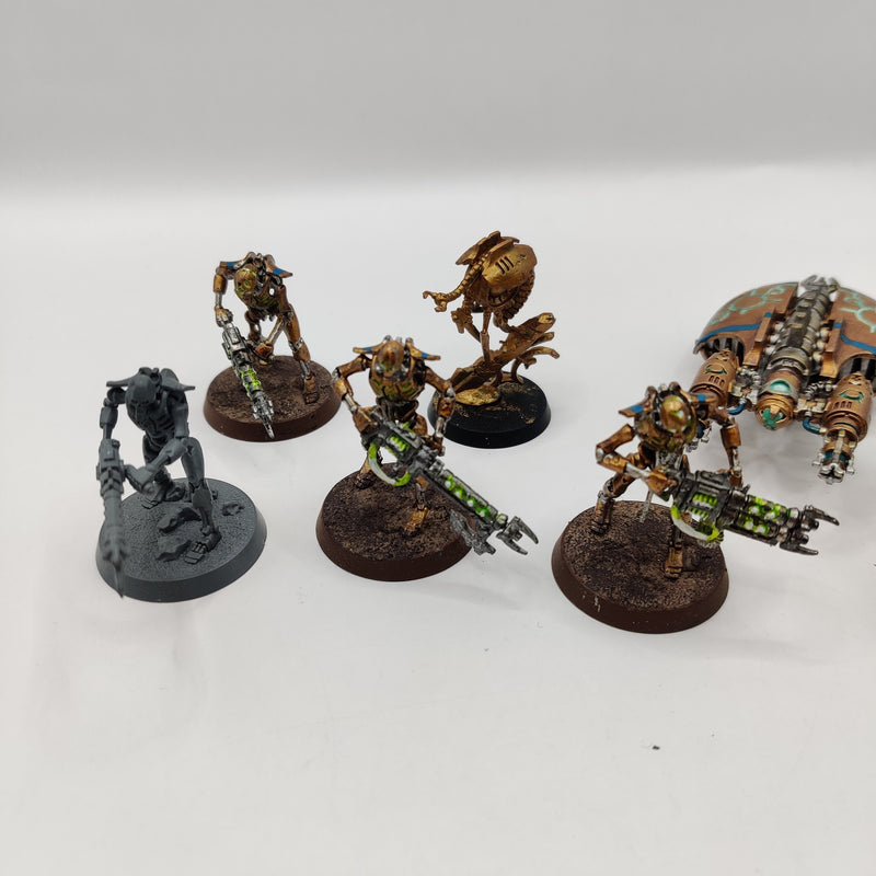 Warhammer 40k Necrons Canoptek Spyder and Warriors AI110