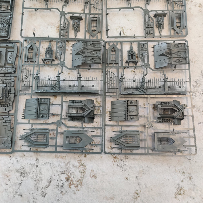 Age of Sigmar Sigmarite Mausoleum - 8 sprues - missing 2 parts AV148