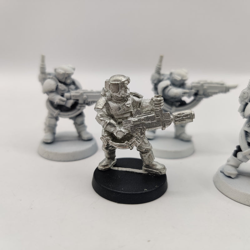 Warhammer 40k Astra Militarum Kasrkin Storm Troopers Metal AT228