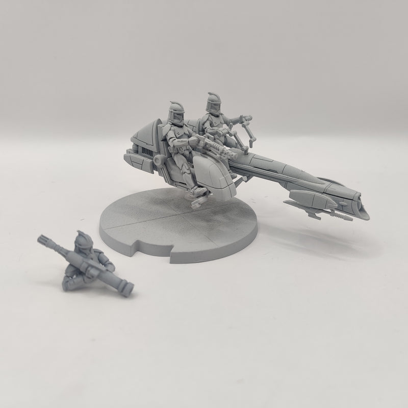 Star Wars Legion Republic BARC Speeder AL063