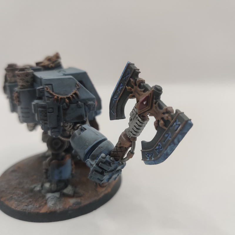 Warhammer 40k Space Wolves Venerable Dreadnought - Painted AF053