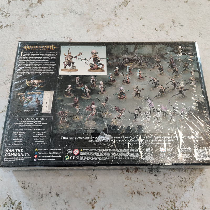 Age of Sigmar Shadow and Pain box set - SEALED AV128