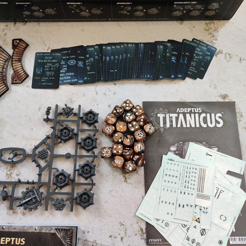 Adeptus Titanicus Rules and Accessories Bundle AV209