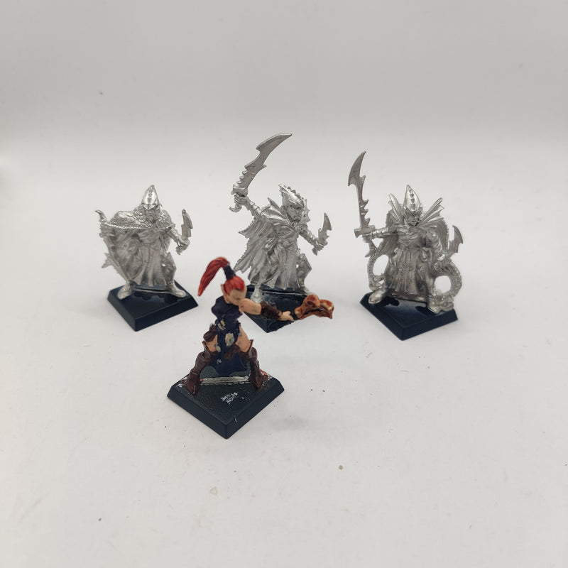 Warhammer Fantasy Dark Elf Corsairs x3 and Witch AW112-0327