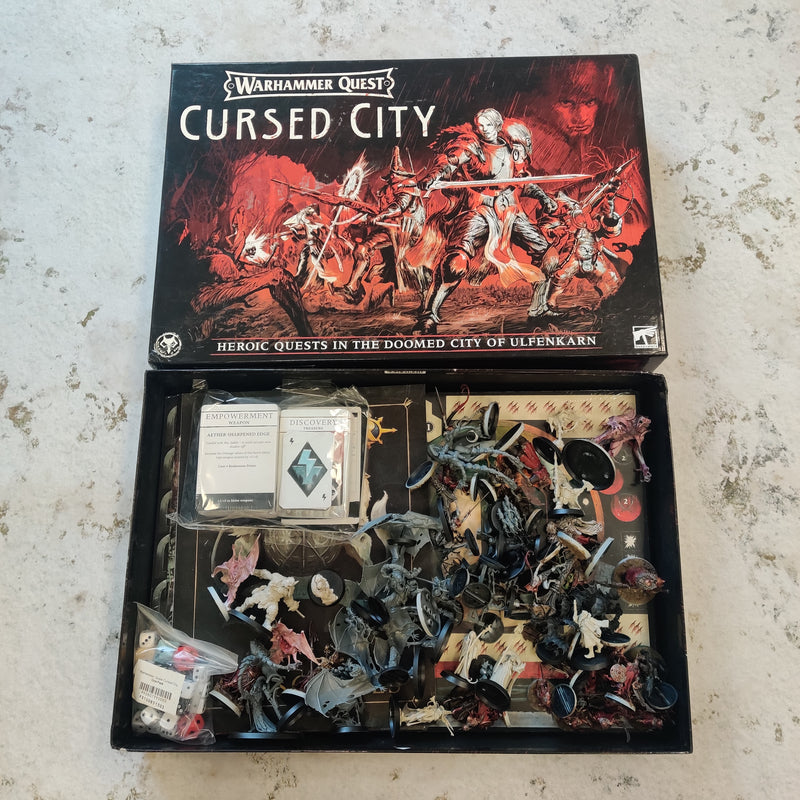 Warhammer Quest Cursed City Boardgame Part Painted - AY045