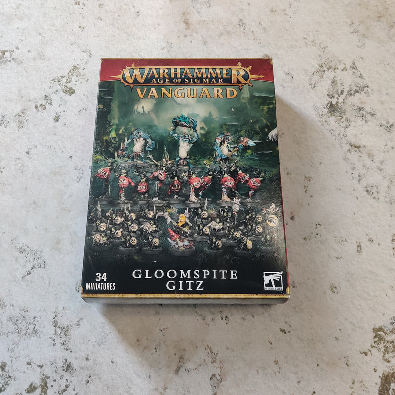 Age of Sigmar Gloomspite Gitz Vanguard Damaged Box BD122-0328