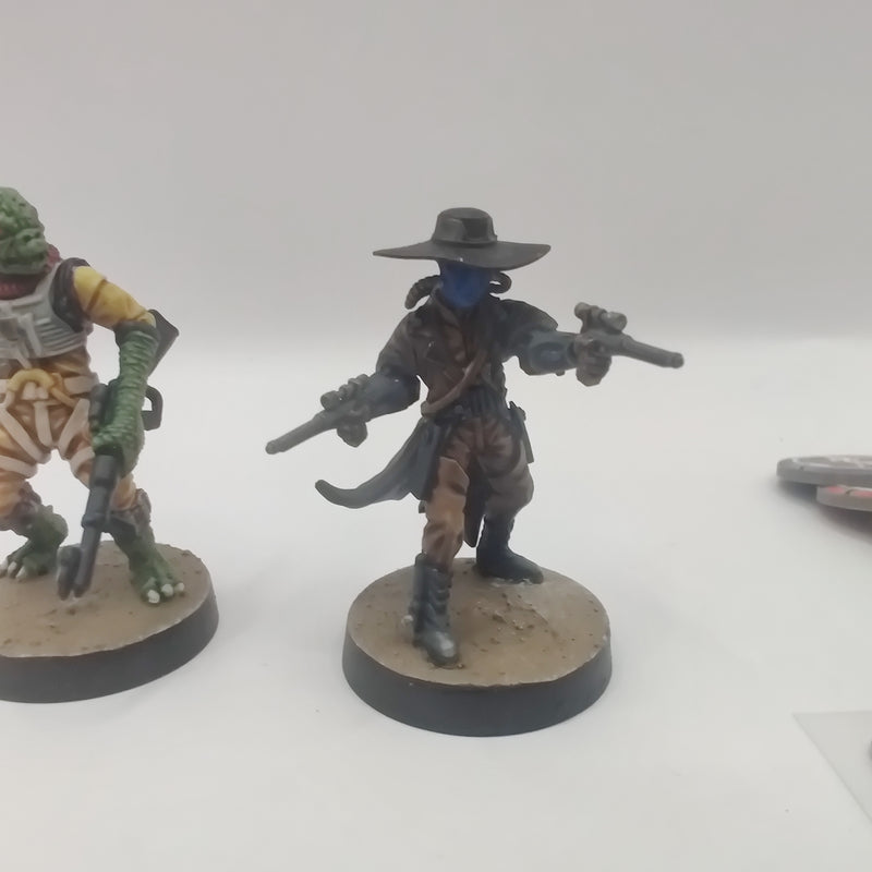 Star Wars Legion Cad Bane and Bossk Bounty Hunters - Painted AO017