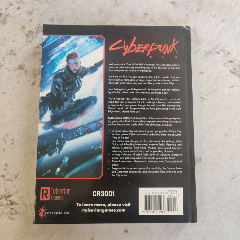 Cyberpunk Red Roleplaying Game Core Rulebook AY180