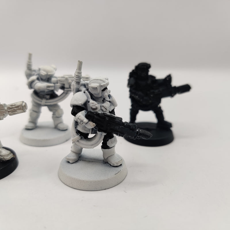 Warhammer 40k Astra Militarum Kasrkin Storm Troopers Metal AT228