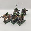 Warhammer 40k Astra Militarum Cadian Roughriders - Conversions - Painted BA192
