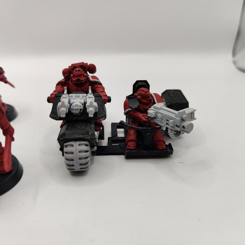 Warhammer 40k Space Marines Reivers and Attack Bike AH090