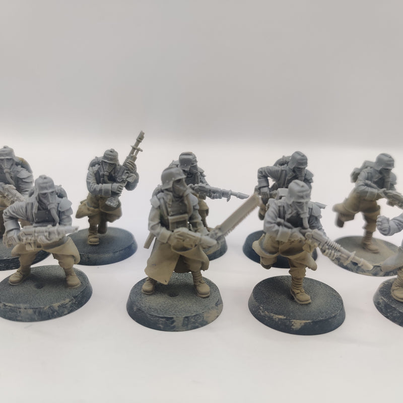 Warhammer 40k Forgeworld Death Korps of Krieg Squad Advancing AD022