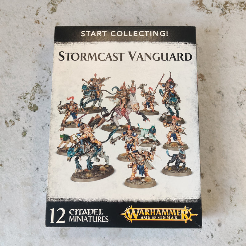 Age of Sigmar Start Collecting Stormcast Vanguard OOP In box AV074