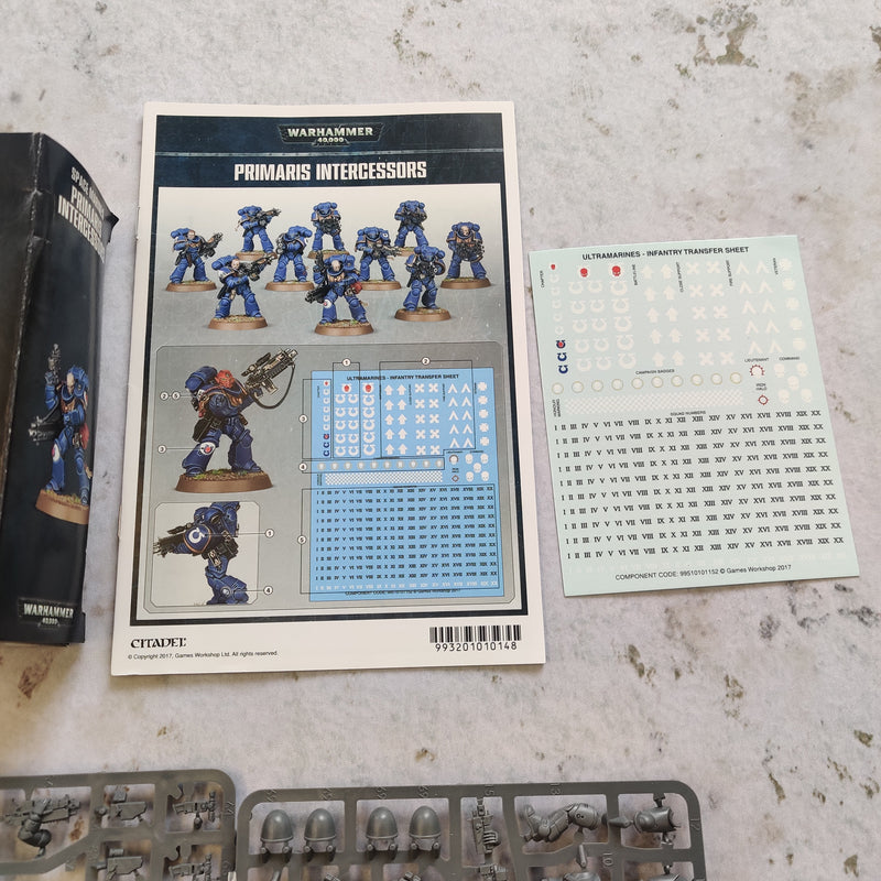 Warhammer 40k Space Marine Primaris Intercessors - Missing Pieces AV172