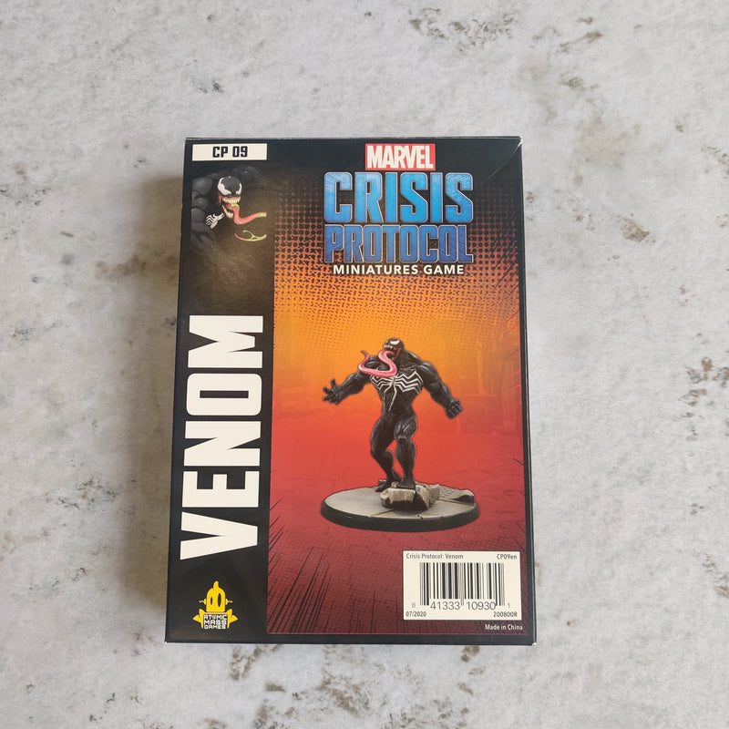 Marvel Crisis Protocol Venom in box AV040