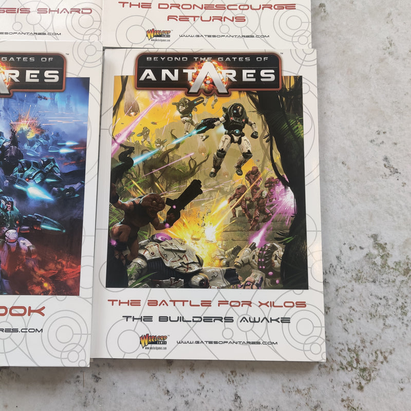 Beyond the Gates of Antares Rules and Campaign book bundle AV159