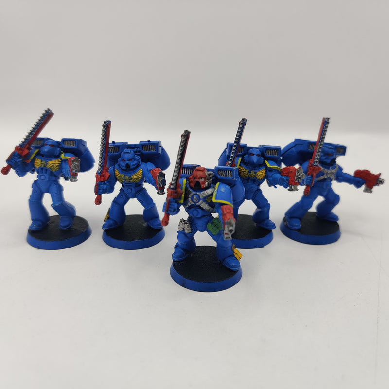 Warhammer 40k Space Marines Assault Marines x5 BC068