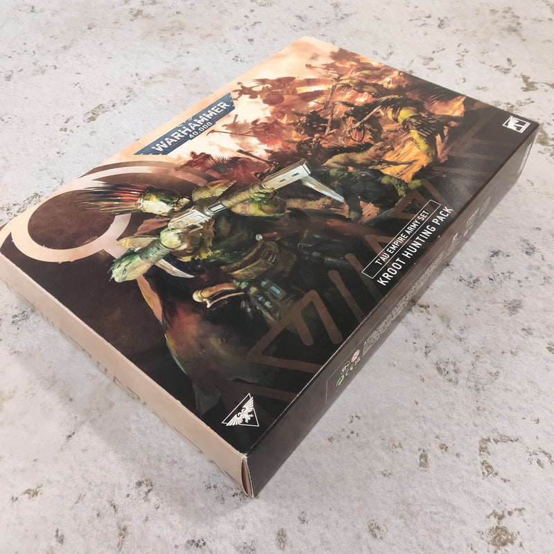 Warhammer 40k T'au Empire Army Set: Kroot Hunting Pack in Box AV095