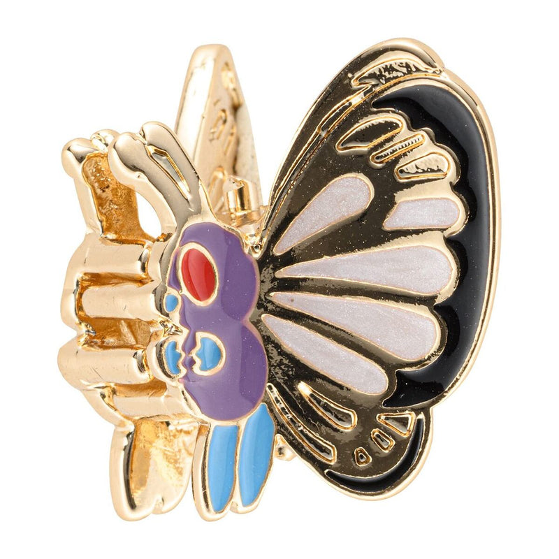 Pokemon Centre Buterfree Metal Character Hair Clip Accessory - Japanese Import