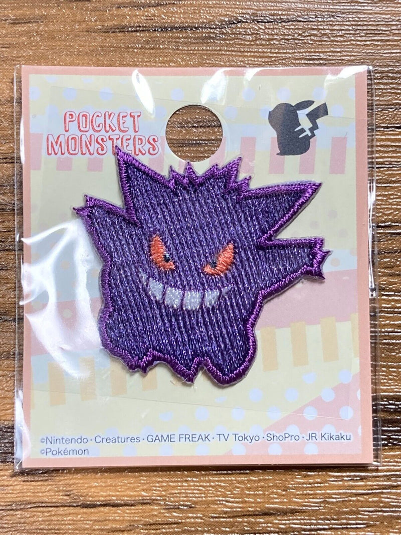 Pokémon Centre Gengar Embrodiery Badge Patch - Japanese Import
