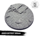 Resin Base - GS Bases Raven Outpost 100mm