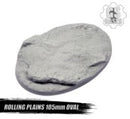 Resin Base - GS Bases Rolling Plaines 105mm Oval