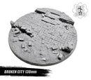 Resin Base - GS Bases Broken City 130mm
