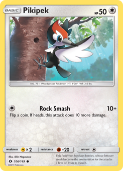 Pikipek - 106/149 - Common - Sun & Moon