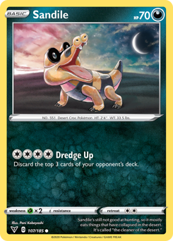 Sandile(Reverse) - 107/185(Rev) - Common - Vivid Voltage