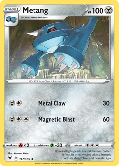 Metang(Reverse) - 117/185(Rev) - Uncommon - Vivid Voltage