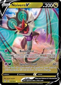 Noivern V - 117/203 - Rare Holo V - Evolving Skies