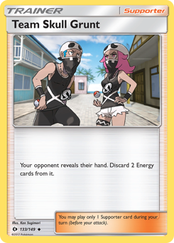 Team Skull Grunt - 133/149 - Uncommon - Sun & Moon