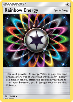 Rainbow Energy - 137/149 - Uncommon - Sun & Moon